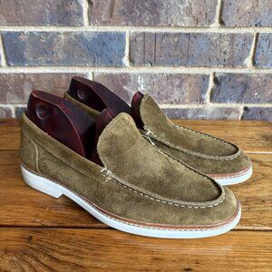 Allen Edmonds "WILDER" Suede Venetian Slip-On Loafers 11D